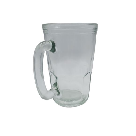 Vintage Anchor Hocking Jelly Jar Juice Glass Mug with Handle Retro Childs Size - Picture 8 of 10